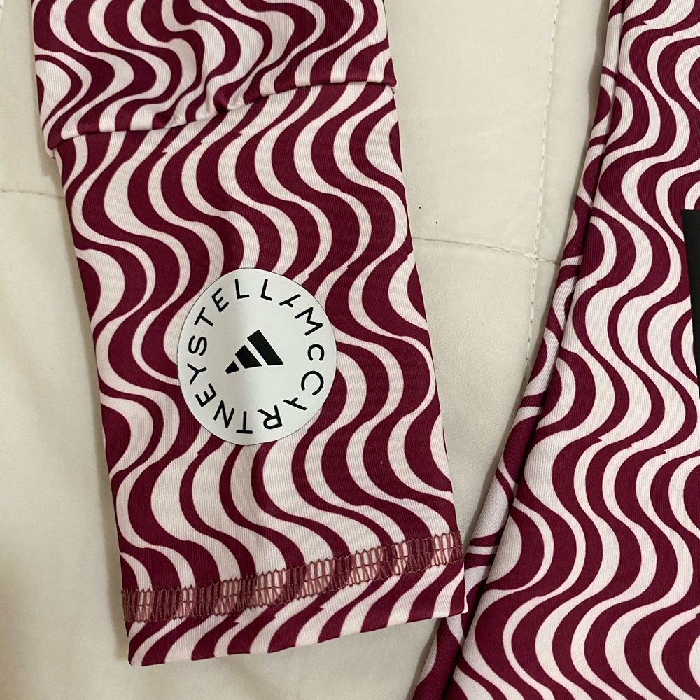 Adidas By Stella McCartney TruePurpose fitted  printed long sleeve top - Picture 4 of 11
